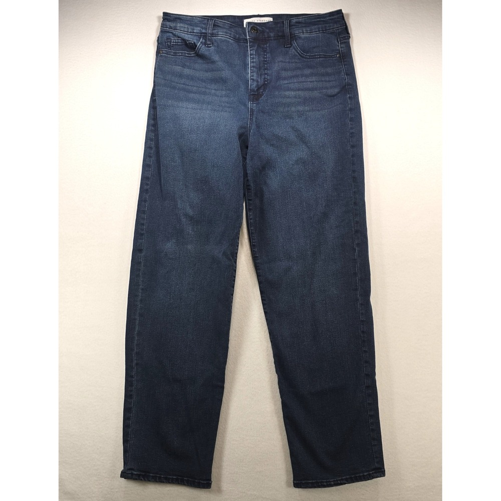 Social Standard by Sanctuary Womens Slim Straight Jeans Dark Wash Size 10/30